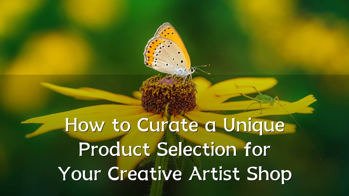 How to Curate a Unique Product Selection for Your Creative Artist Shop