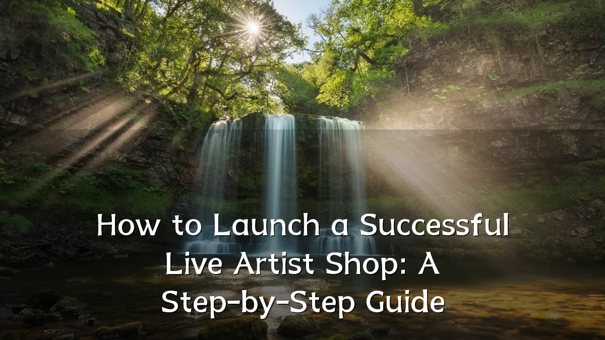 How to Launch a Successful Live Artist Shop: A Step-by-Step Guide