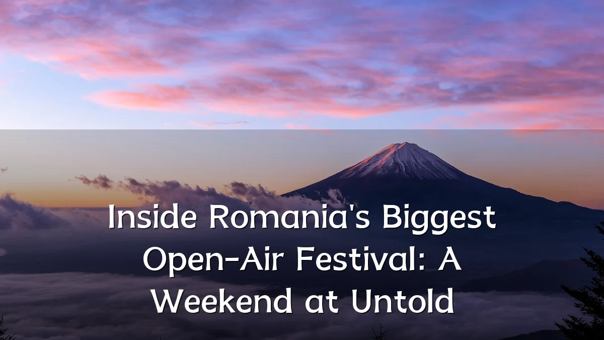 Inside Romania's Biggest Open-Air Festival: A Weekend at Untold