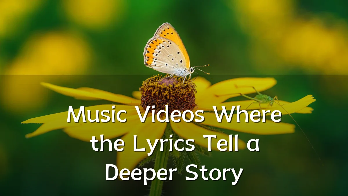 Music Videos Where the Lyrics Tell a Deeper Story