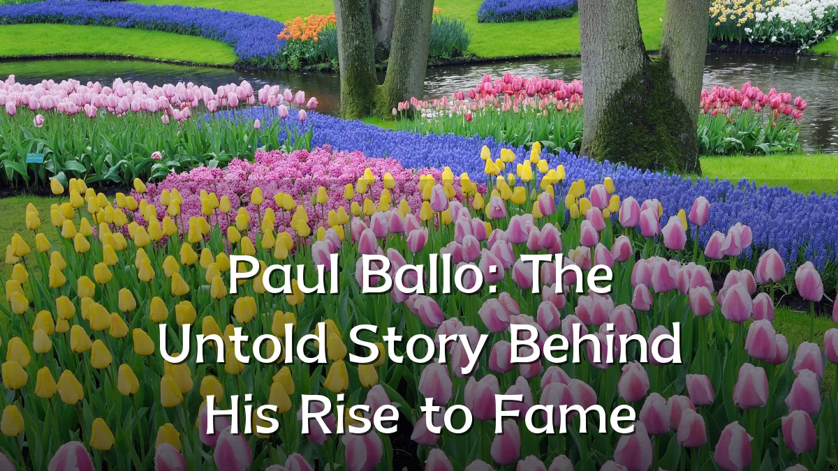 Paul Ballo: The Untold Story Behind His Rise to Fame