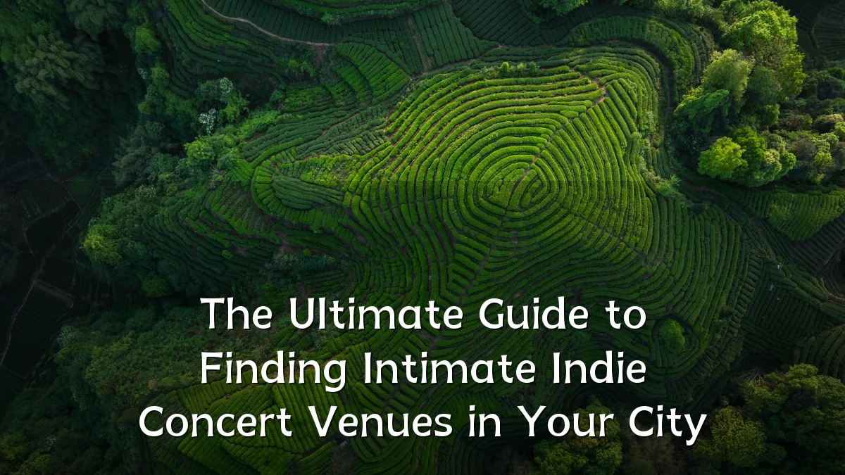 The Ultimate Guide to Finding Intimate Indie Concert Venues in Your City