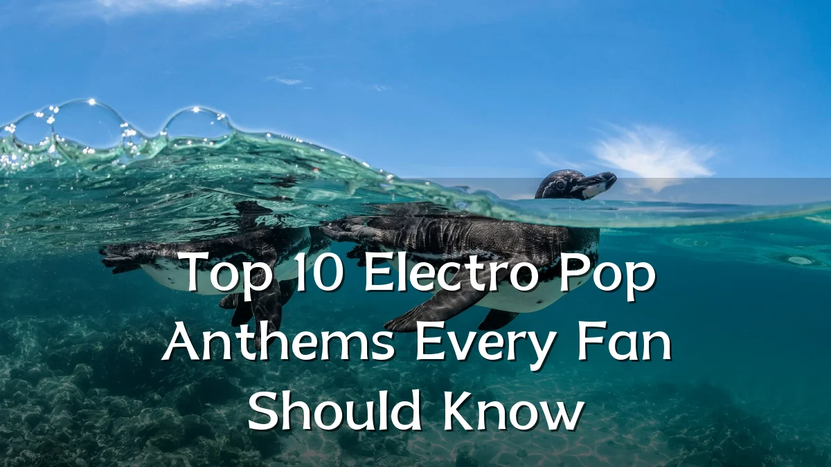 Top 10 Electro Pop Anthems Every Fan Should Know