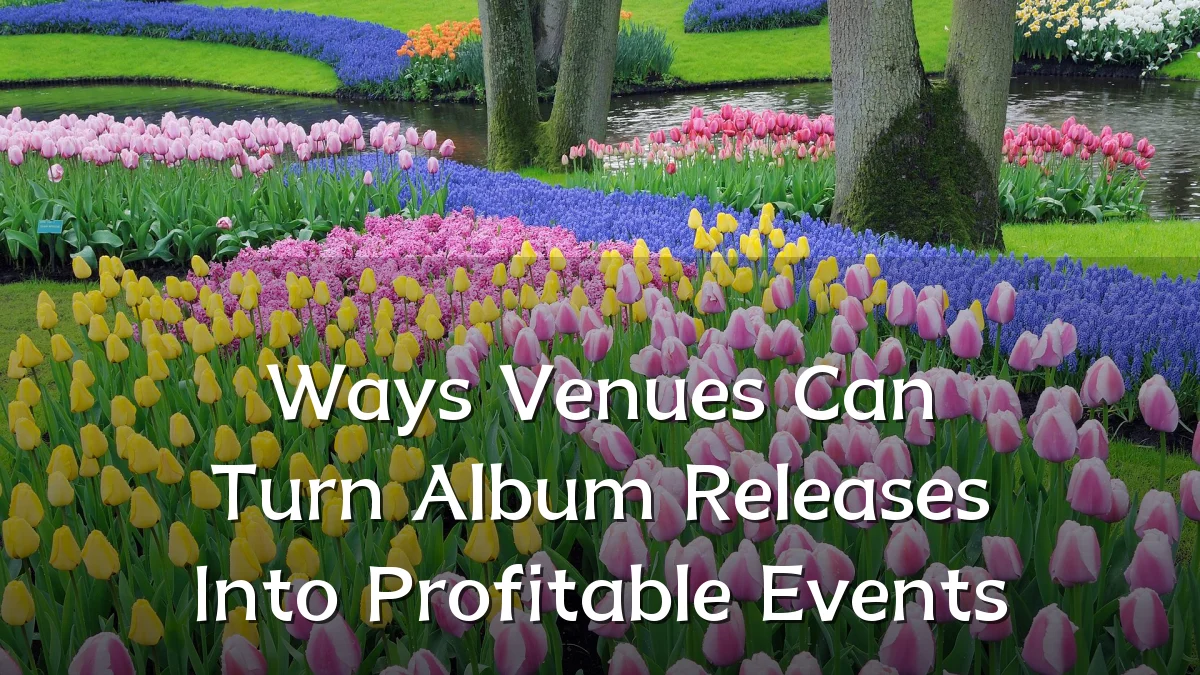 Ways Venues Can Turn Album Releases Into Profitable Events